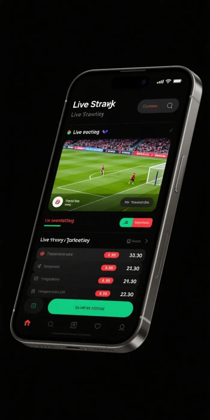 欧冠官方App界面展示